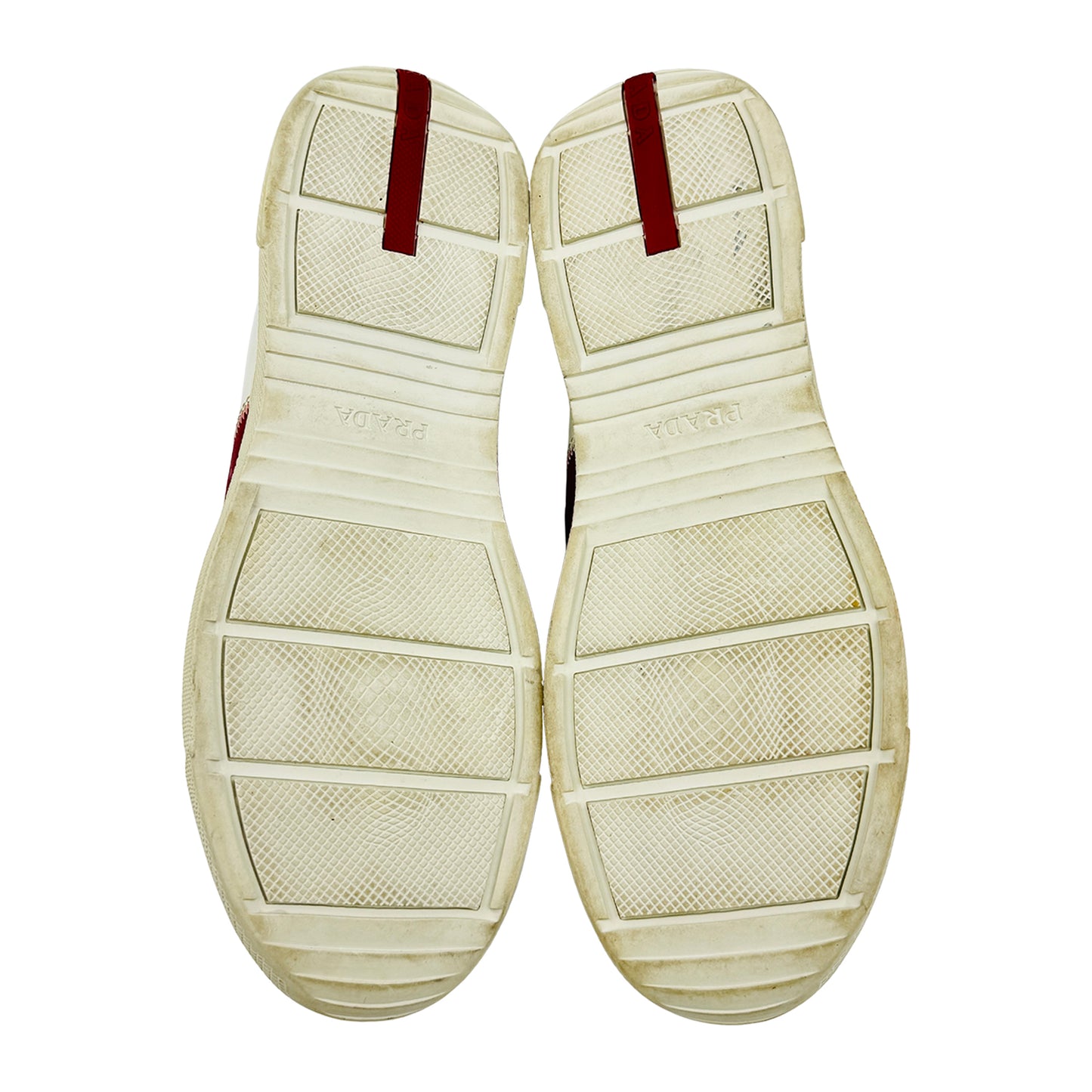 Prada America's Cup Red Line Sneakers (Size 43/43.5)