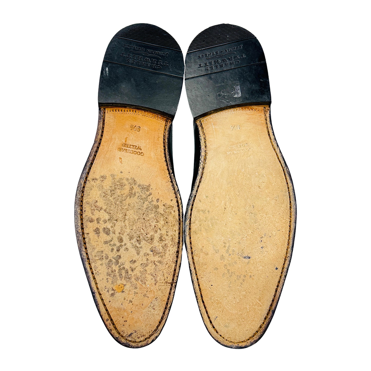 Charles Tyrwhitt Men's Black Oxford Shoes (Size 43.5) - SHC0246BLK