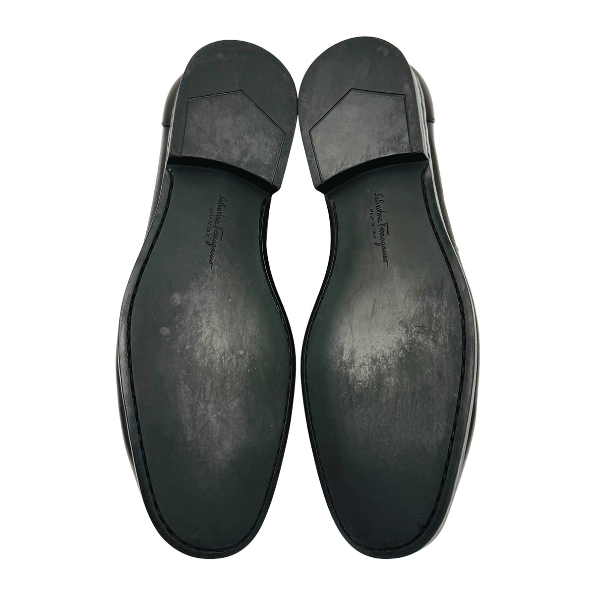 Salvatore Ferragamo Dark Brown Leather Bit Loafers (Size 40/40.5)