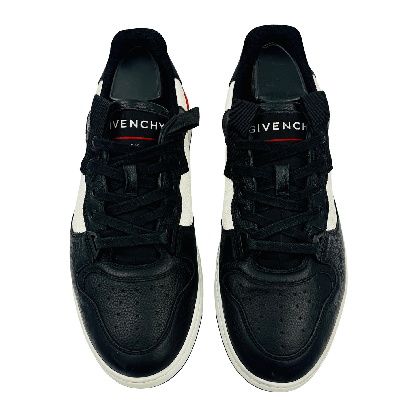 Givenchy Men's Wing 'Black White' Low Top Sneakers (Size 41)