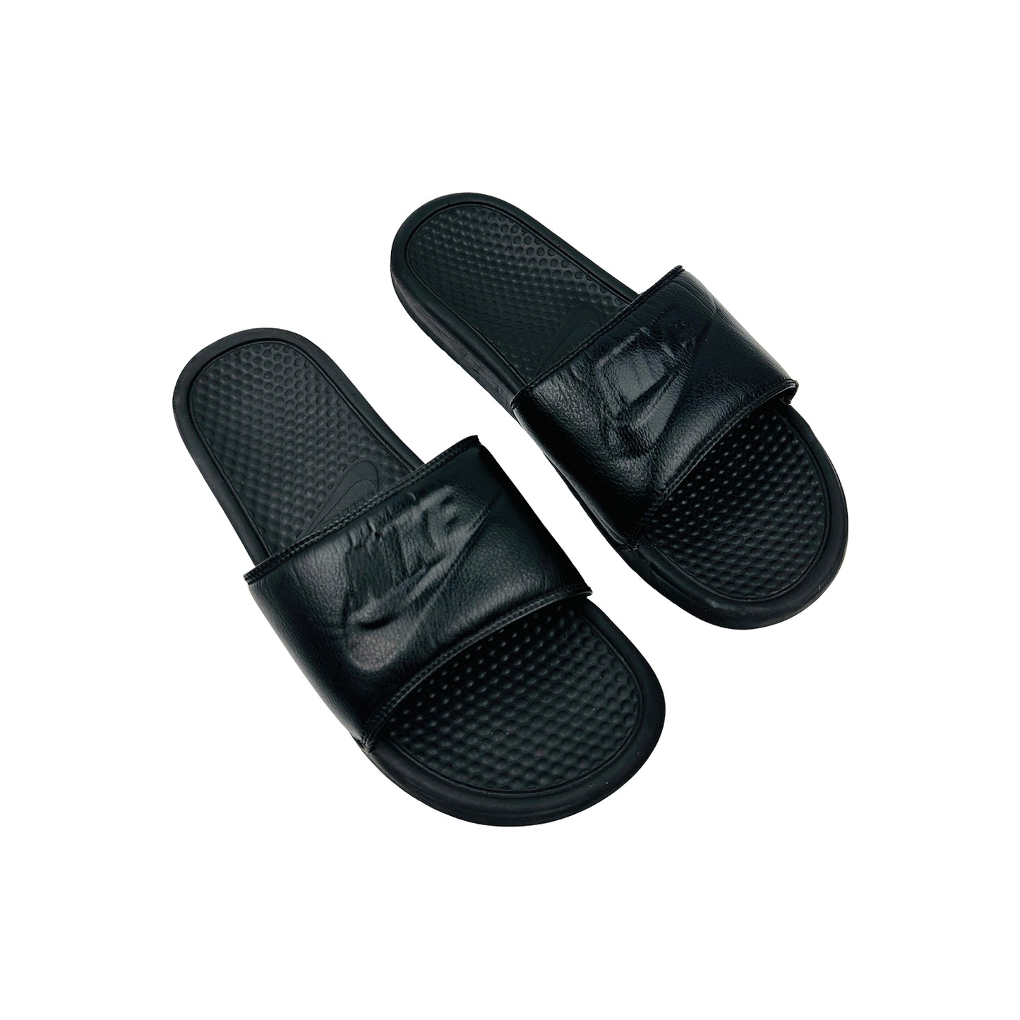 Nike Benassi JDI Triple Black Slides (Size 46) - 343880-001