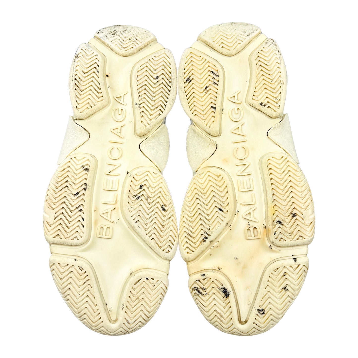 Balenciaga Triple S White Shoes (Size 42) - 536737
