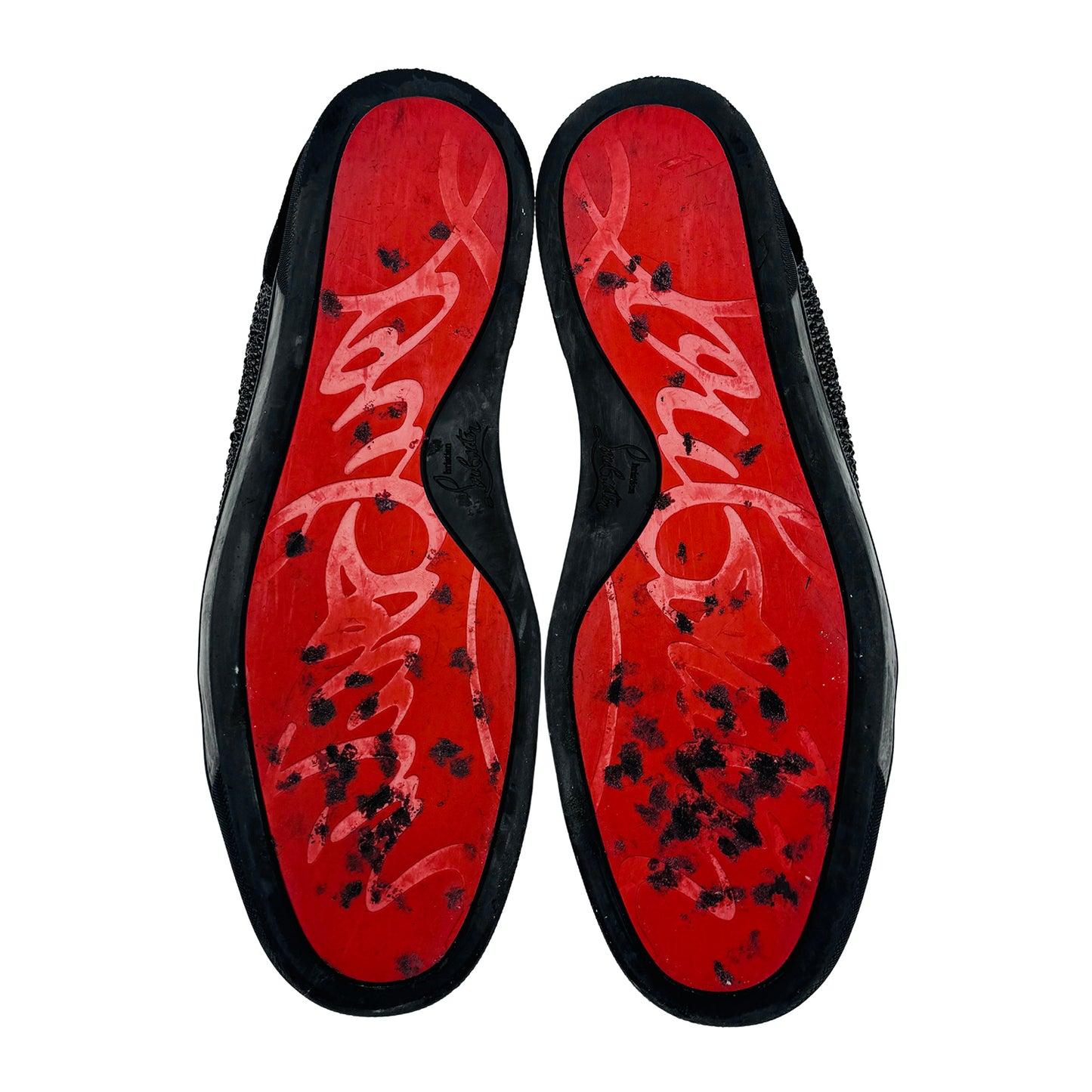 Christian Louboutin Louis Strass High Top Sneakers (Size 43/43.5)