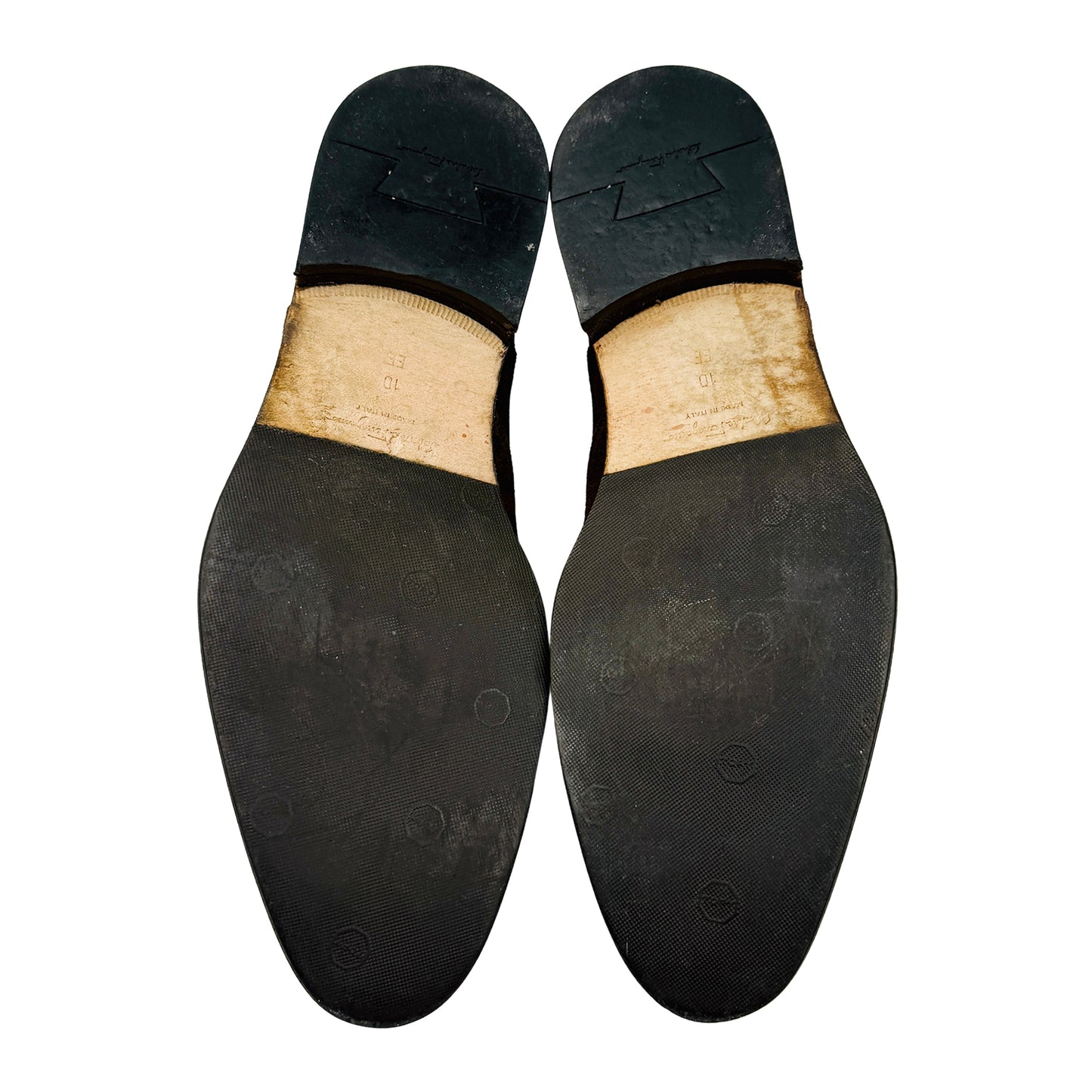 Salvatore Ferragamo Brown Oxford Shoes (Size 44/44.5)