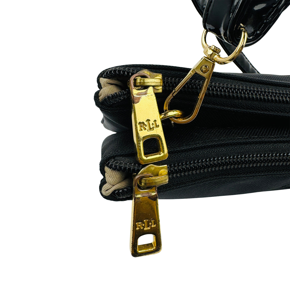 Lauren Ralph Lauren Carter Black Crossbody Bag