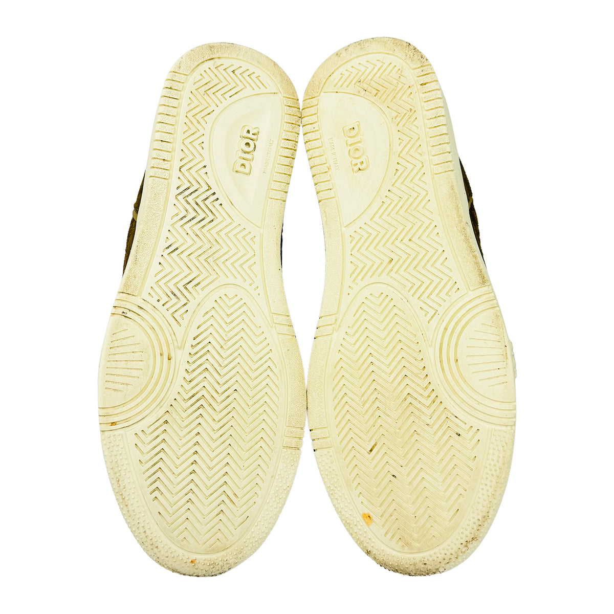 Christian Dior B27 Uptown Khaki Suede Sneakers (Size 41)