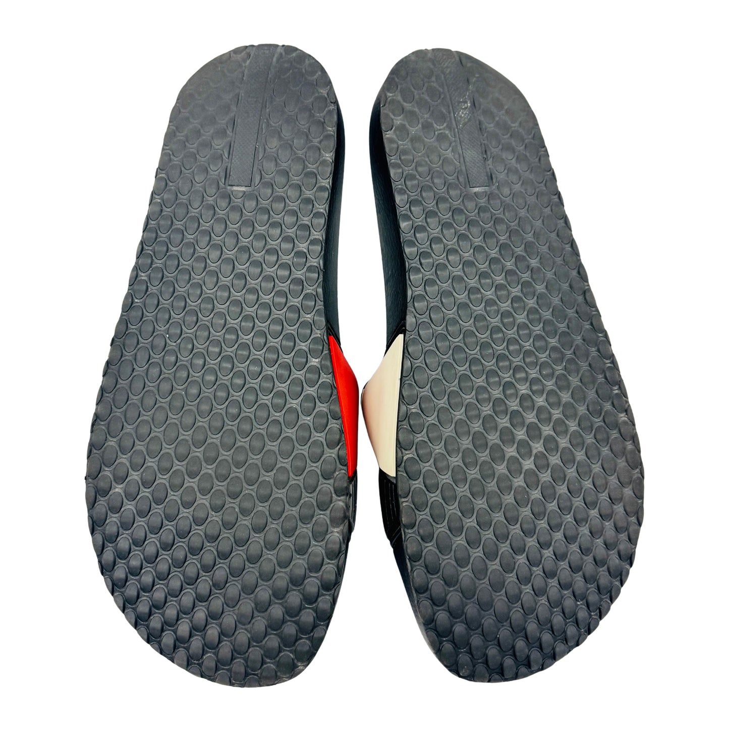 Prada Black Rubber Slides (Size 42/42.5) - 4X3204