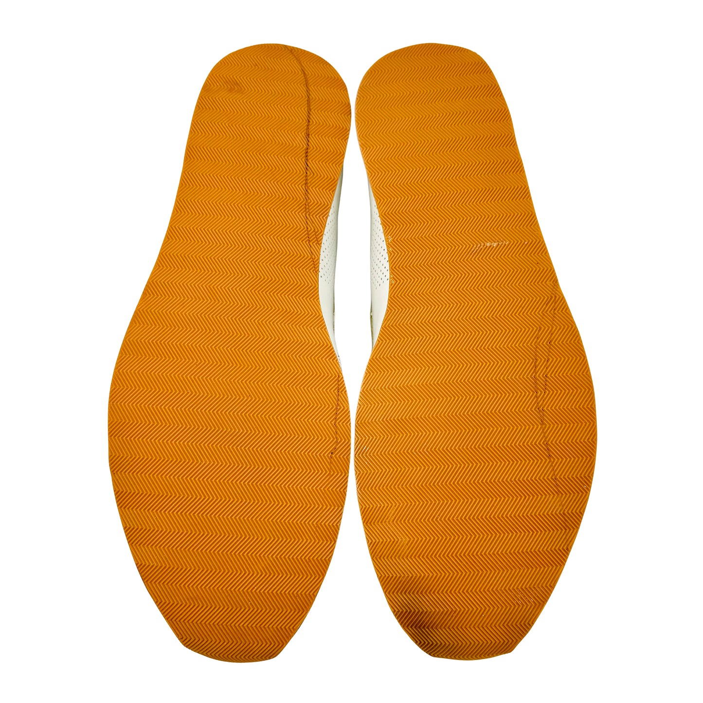 Salvatore Ferragamo White Leather Sneakers (Size 44.5) - Z18U