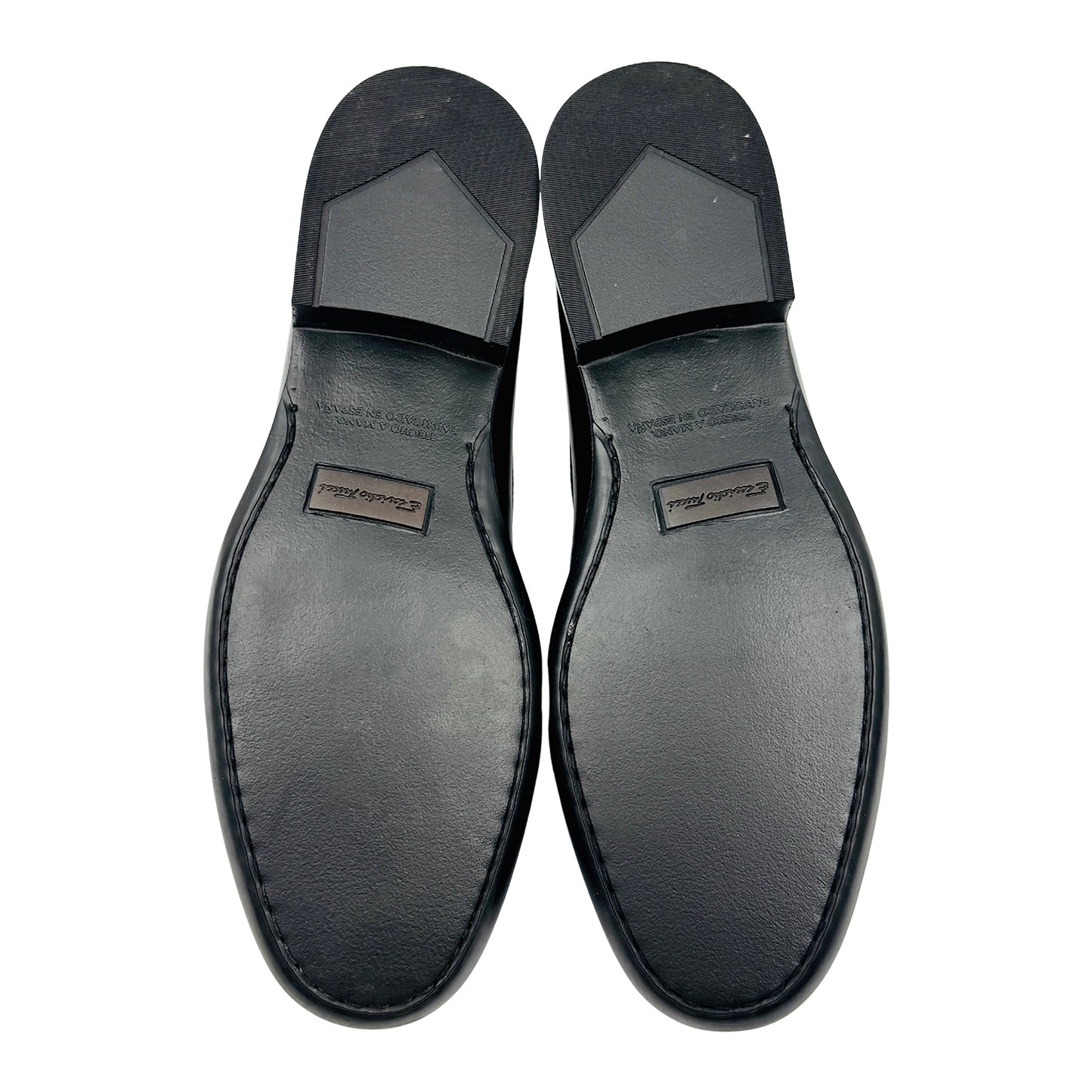 Emidio Tucci Men's Black Leather Loafers (Size 42.5)
