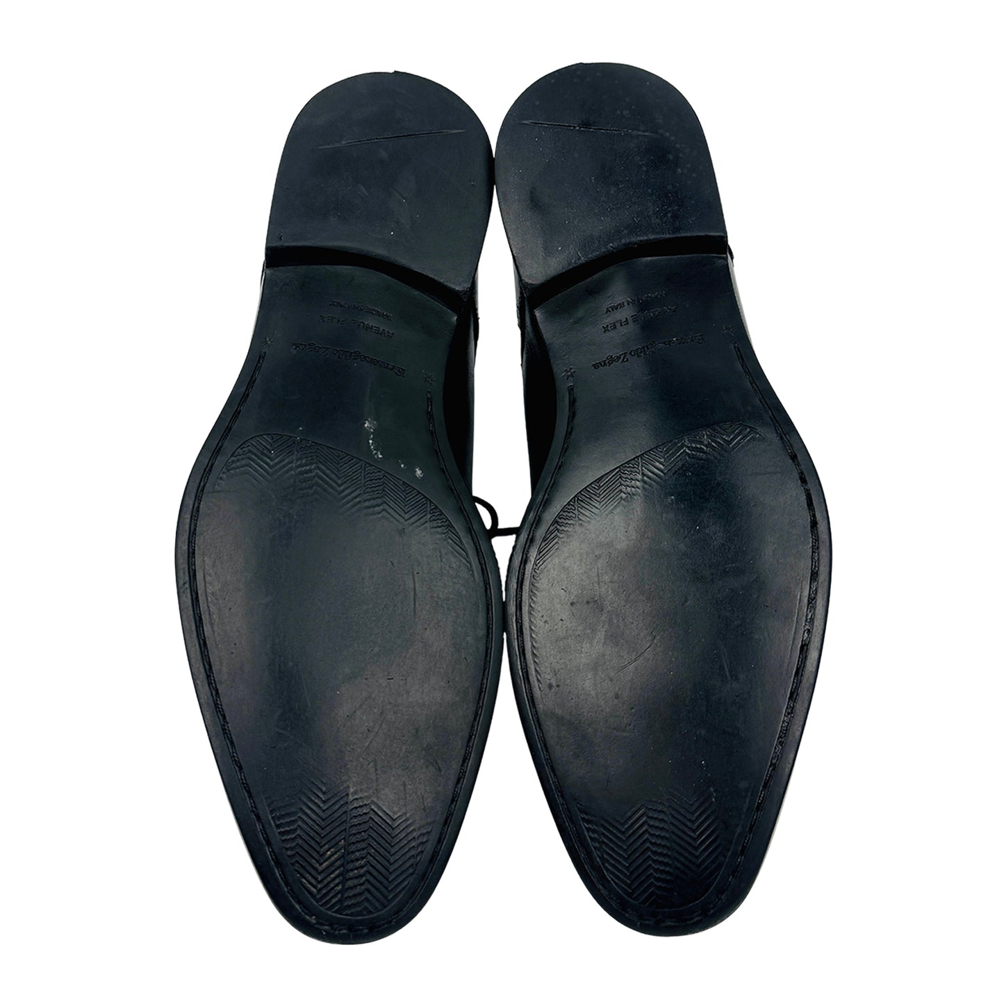 Ermenegildo Zegna Black Derby Shoes (Size 41)