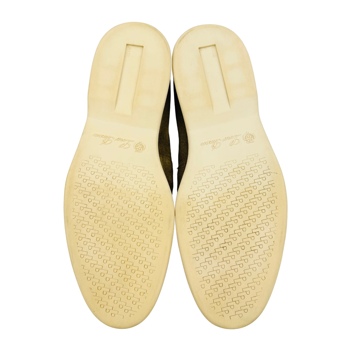 Loro Piana Summer Walk Khaki Loafers (Size 40) - H18068