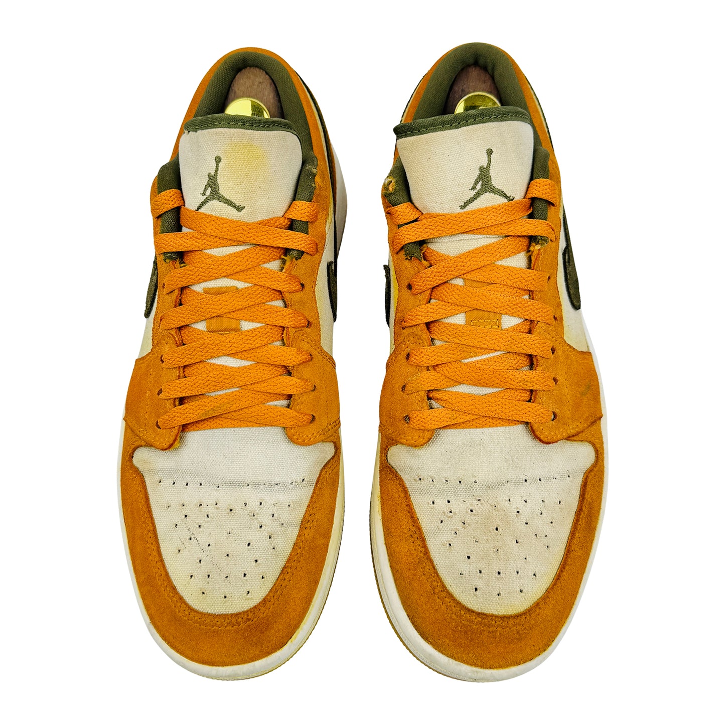 Nike Air Jordan 1 Low SE 'Light Curry' Sneakers (Size 42.5) - DH6931-102