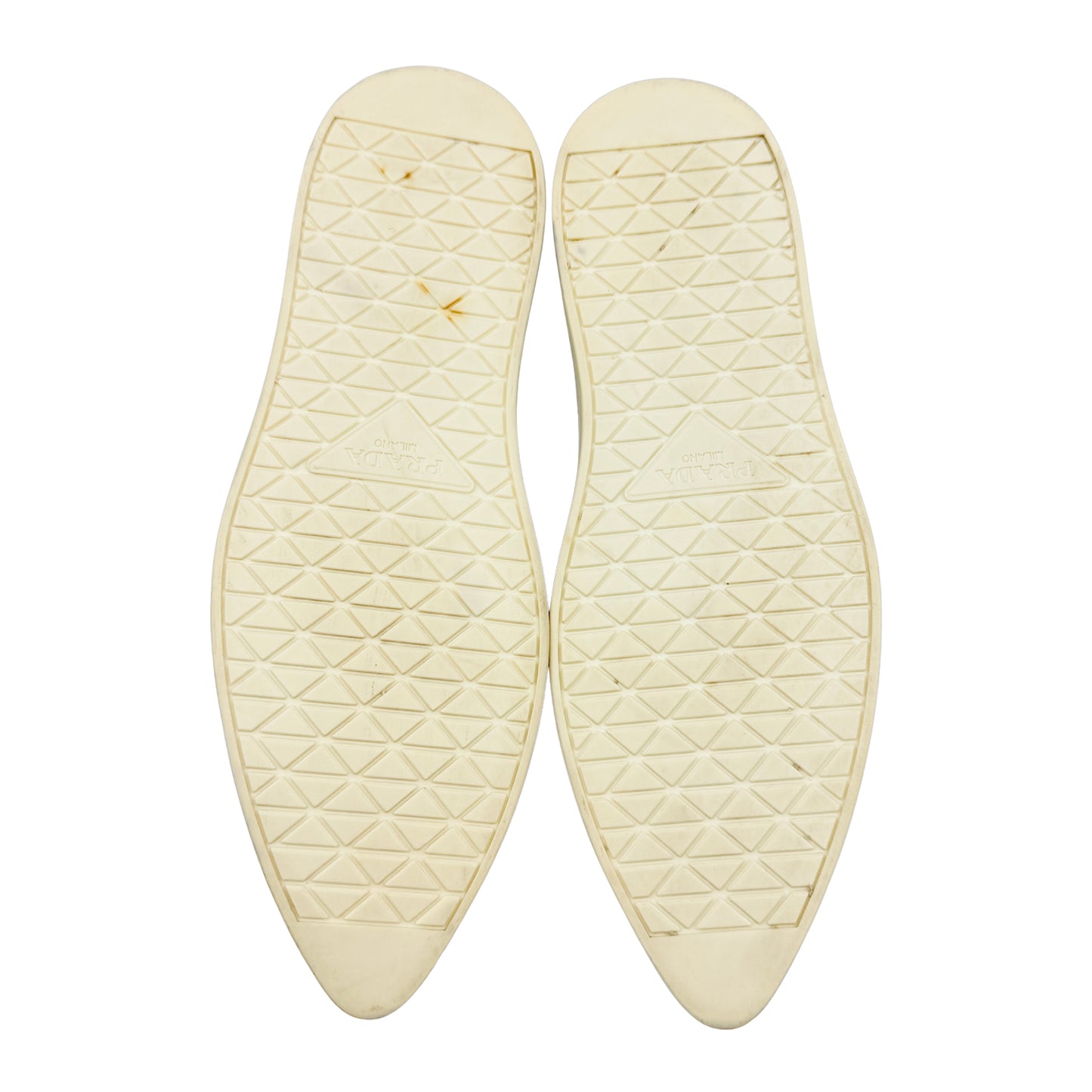 Prada Canvas Pointer Toe Low-Top Sneakers (Size 35/36) - 1E613M
