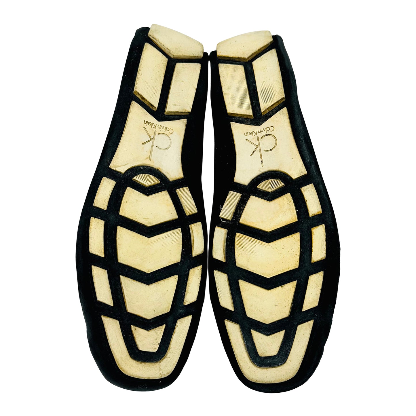 Calvin Klein Men's Black Suede Loafer (Size 42.5)