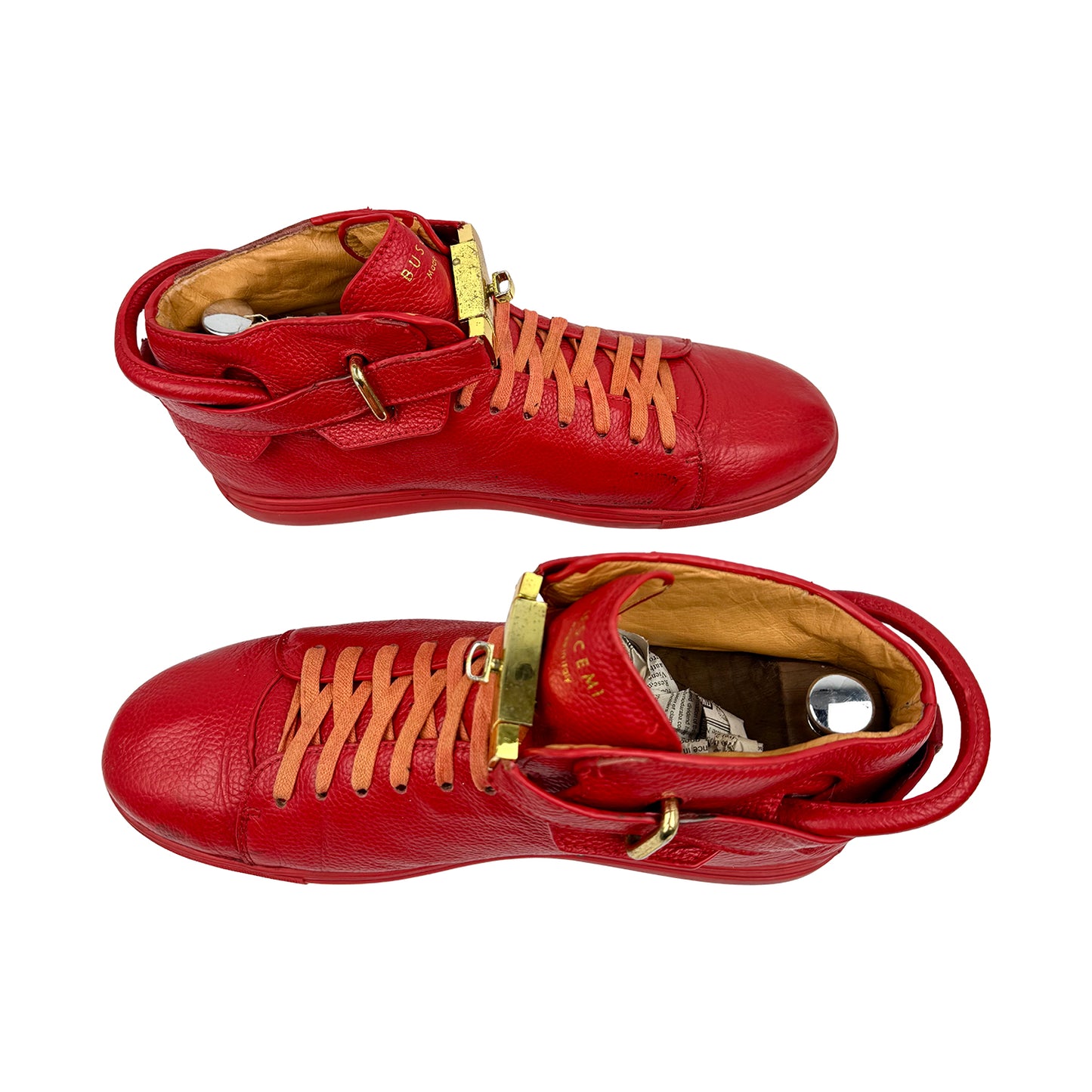 Buscemi Men's 100MM Red Sneakers (Size 46)
