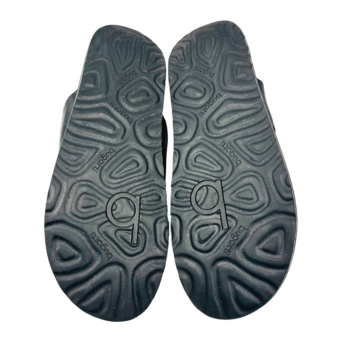 Bugatti Men's Dario Black Slides (Size 44/45) - 311-A3282-3500-1000