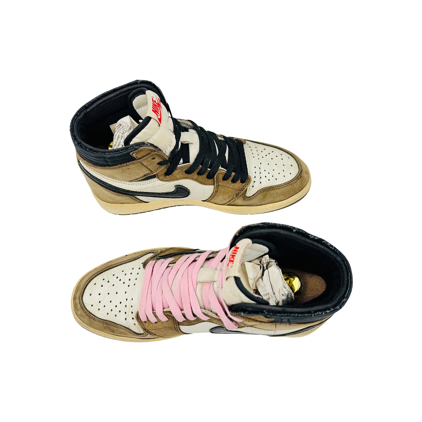 Nike Air Jordan 1 Retro High OG X Travis Scott Sneakers (Size 42.5) - CD4487-100