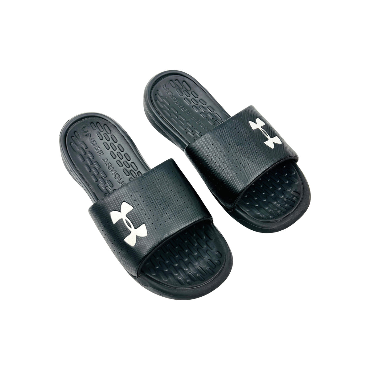 Under Armour UA Playmaker Fixed Strap Slides (Size 45) - 3000061-001