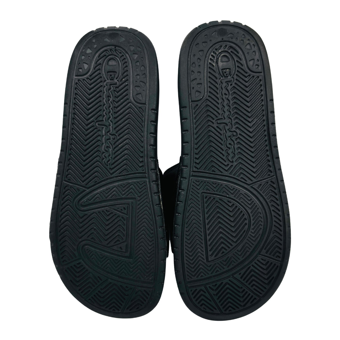 Champion Men's Super Black EVA Slides (Size 40)