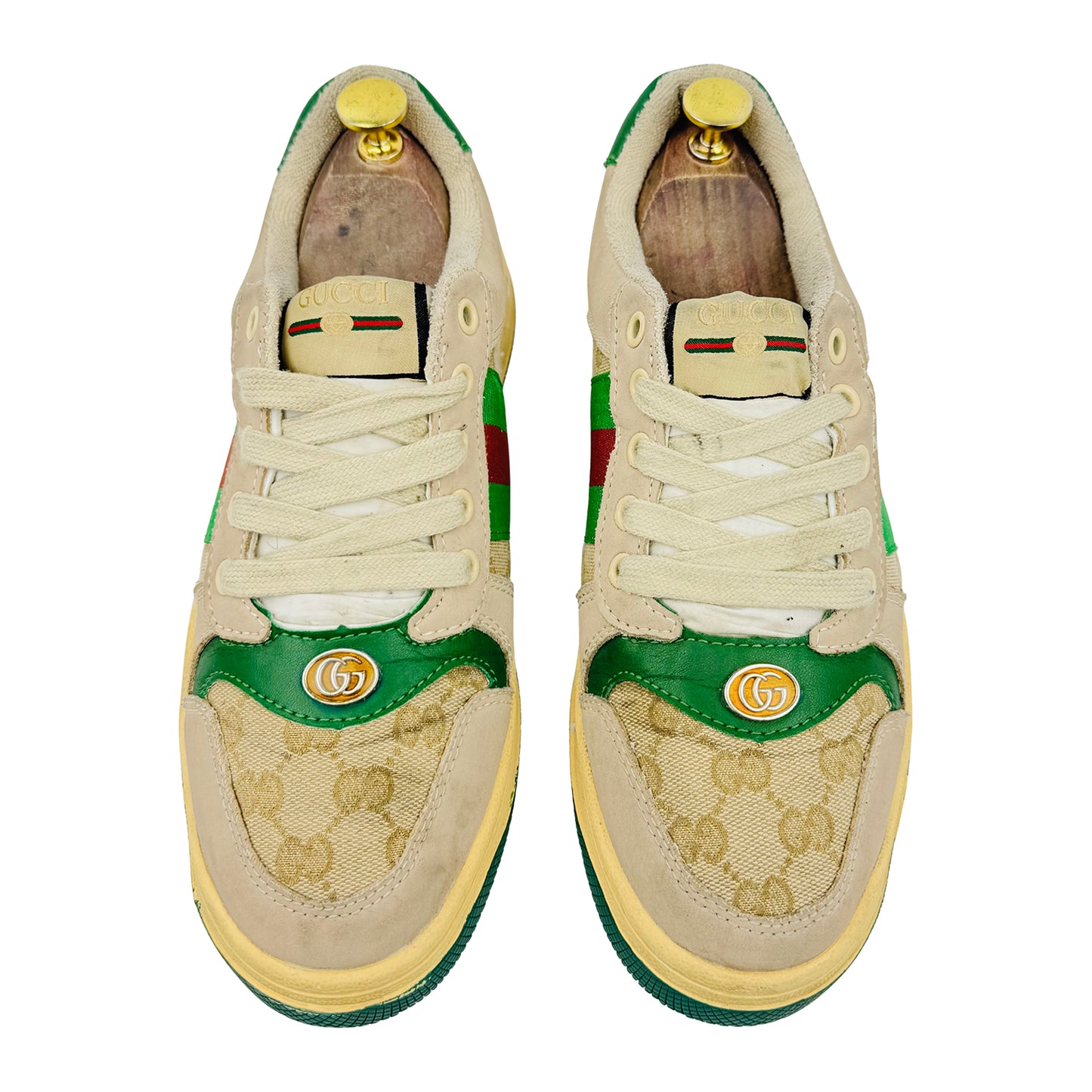 Gucci Screener GG Supreme Canvas Sneakers (Size 42)