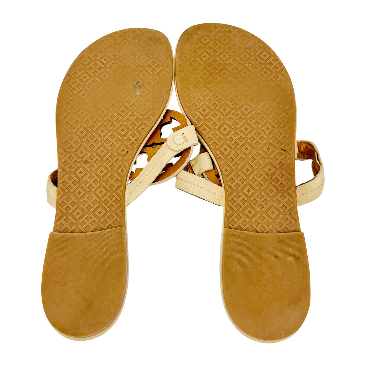 Tory Burch Miller Beige Sandal Slippers (Size 39) - 51158688
