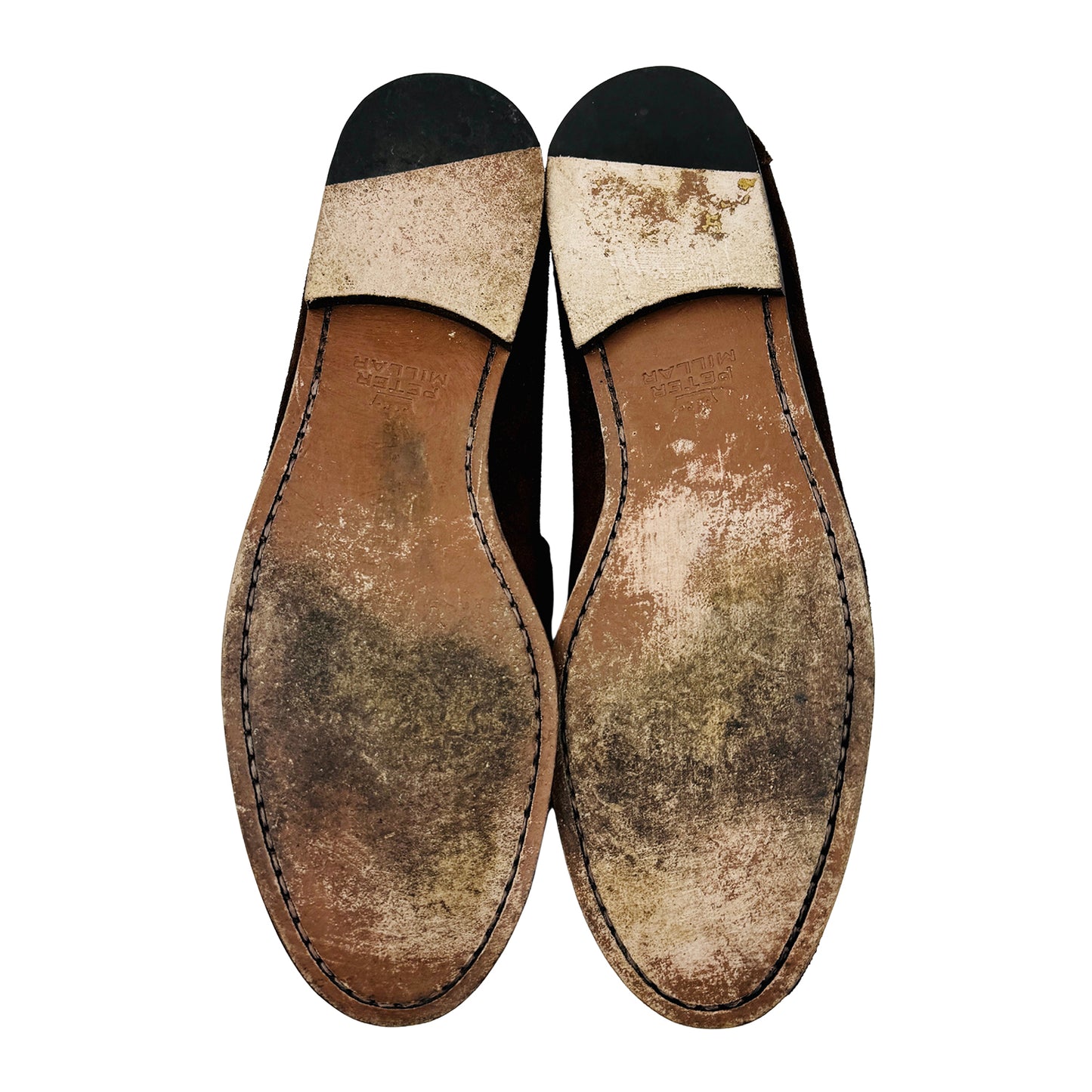 Peter Millar Dark Brown Crown Bit Loafers (Size 43)