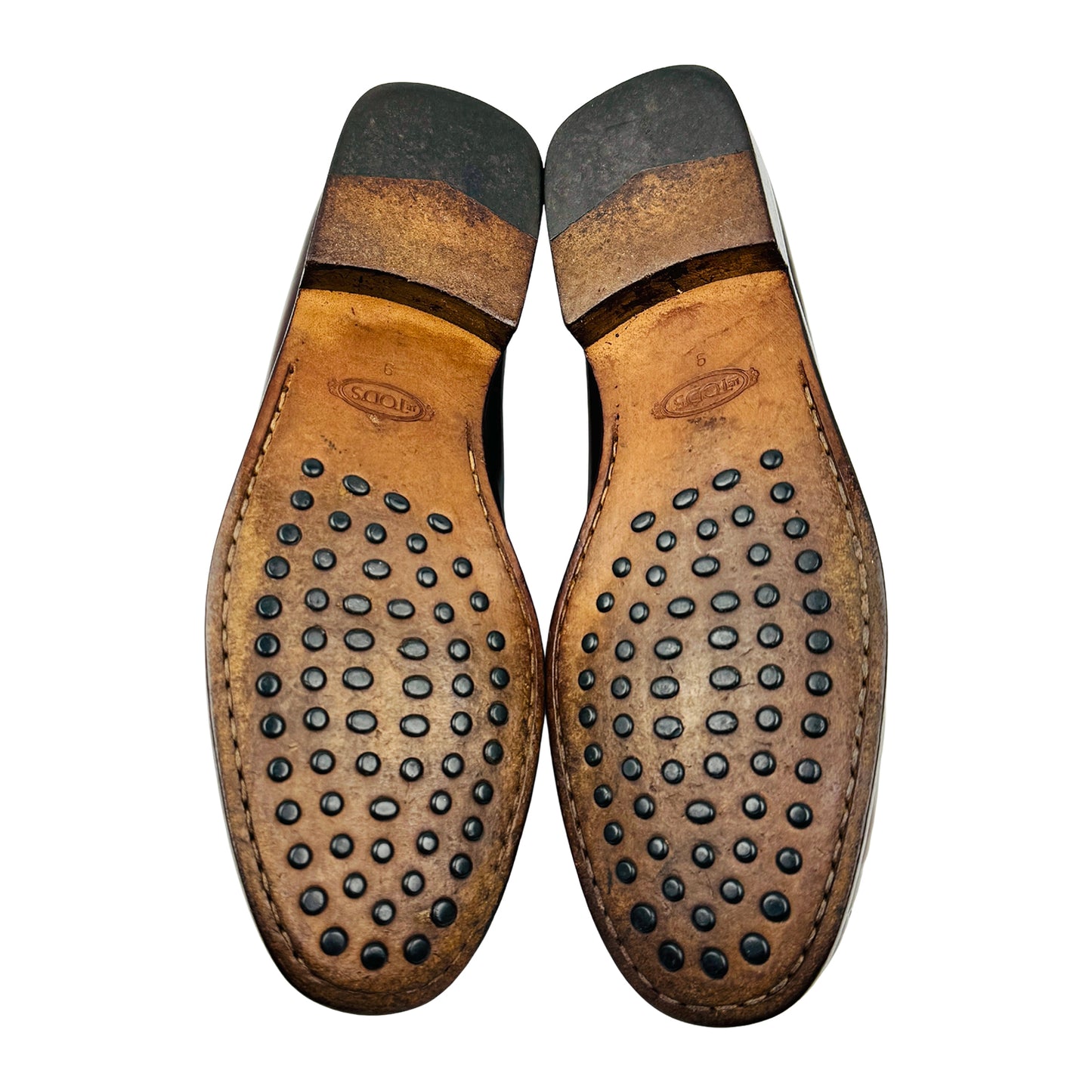 Tod’s Dark Brown Leather Penny Loafers (Size 42.5)