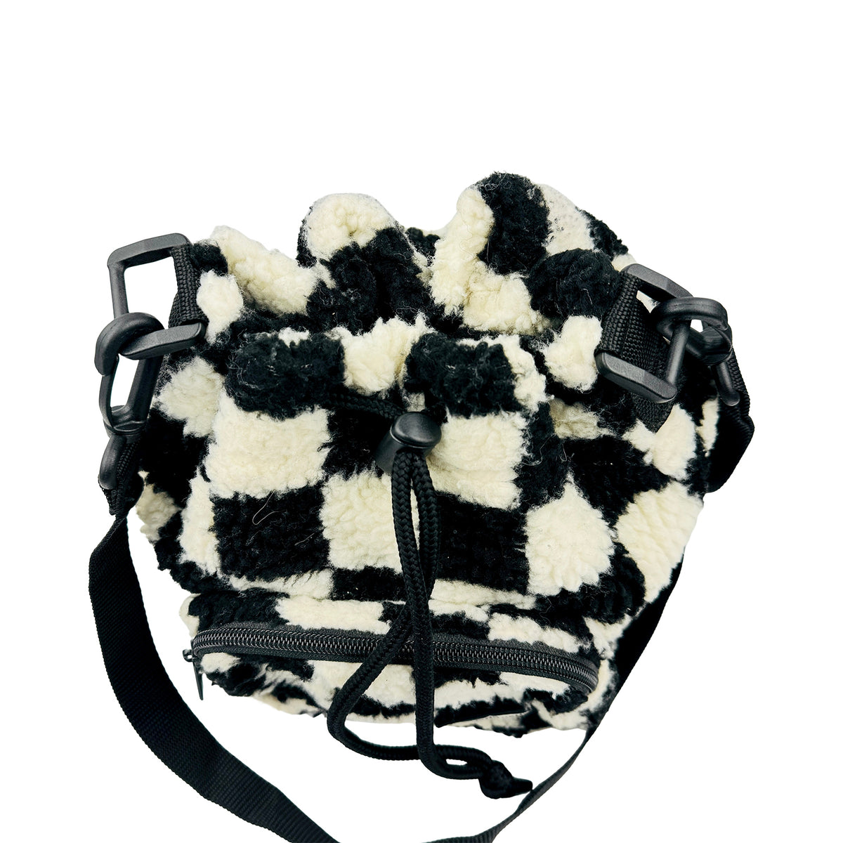 Vans ABD 'Checkerboard' Sherpa Bucket Bag - VN000CKF1KP