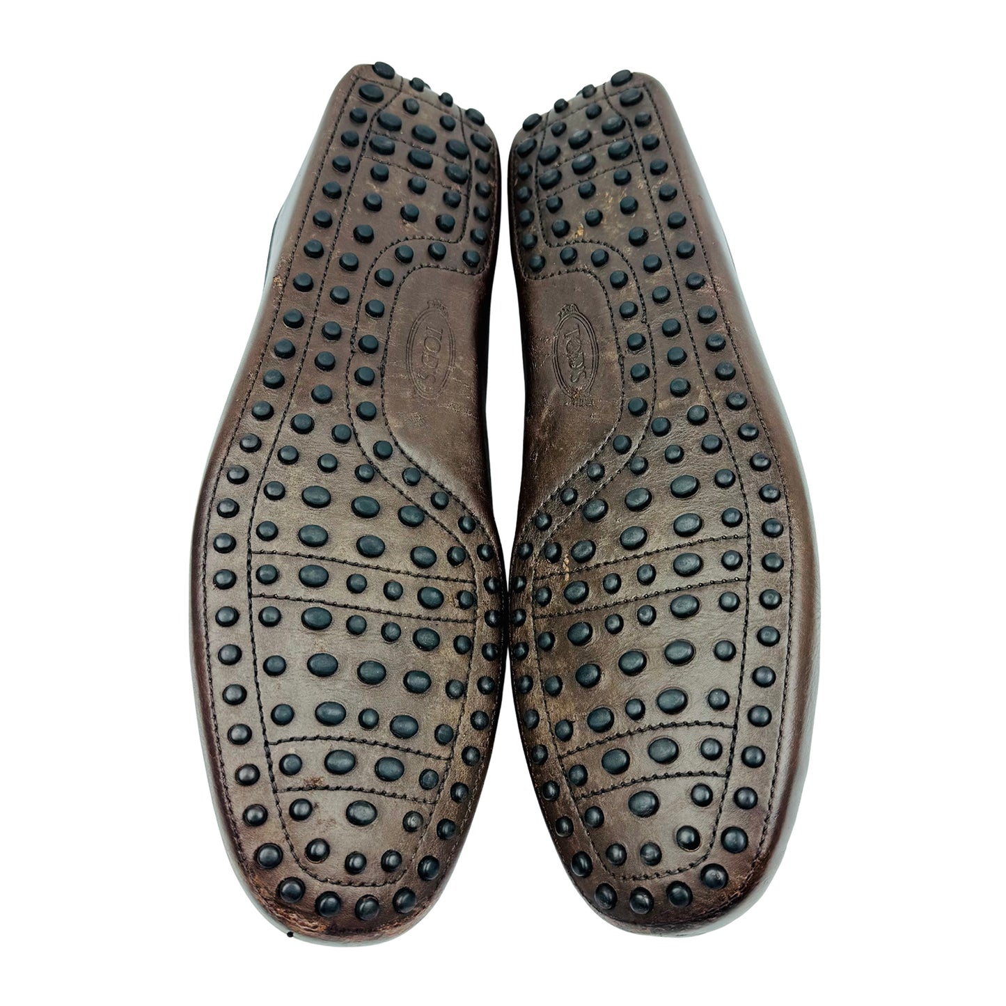 Tod's Men's Brown Calf Leather Loafers (Size 44/44.5)