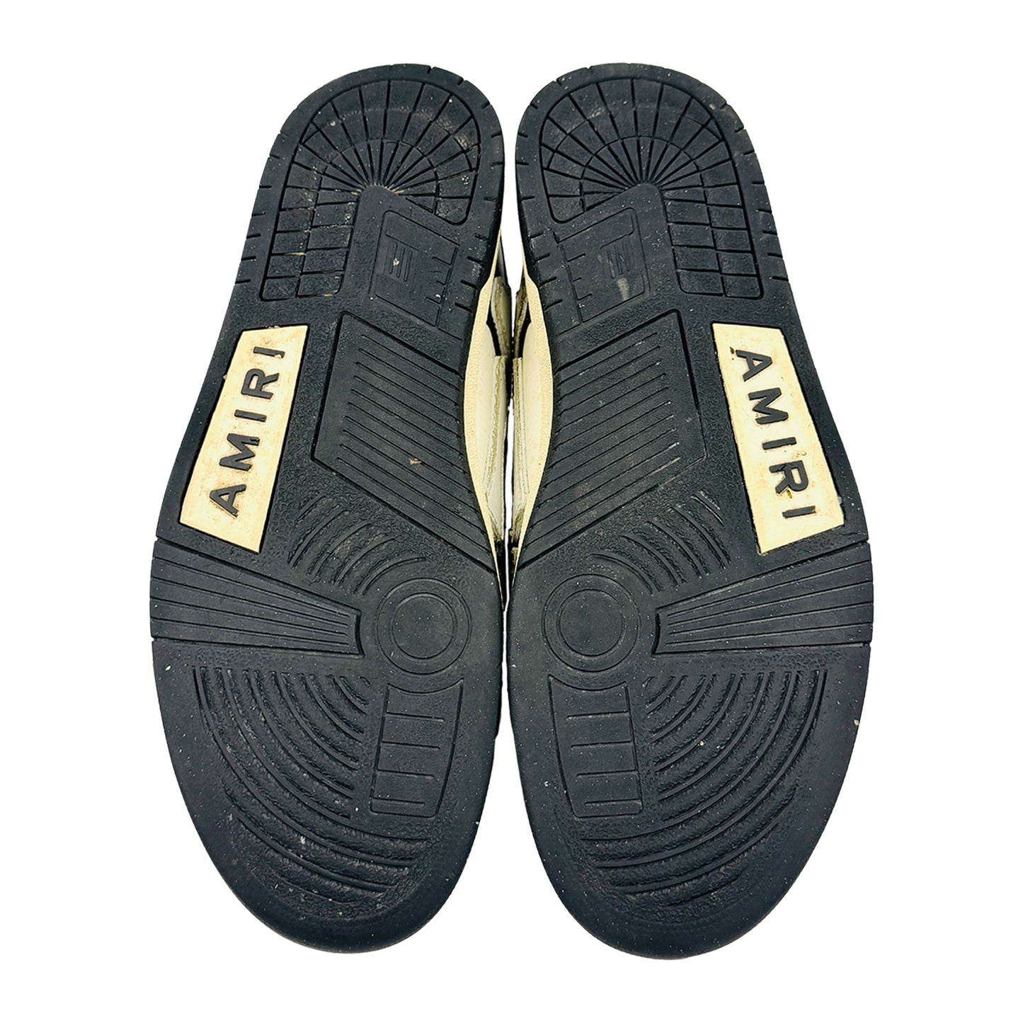 Amiri Skel Top Low 'Black White' Sneakers (Size 42)