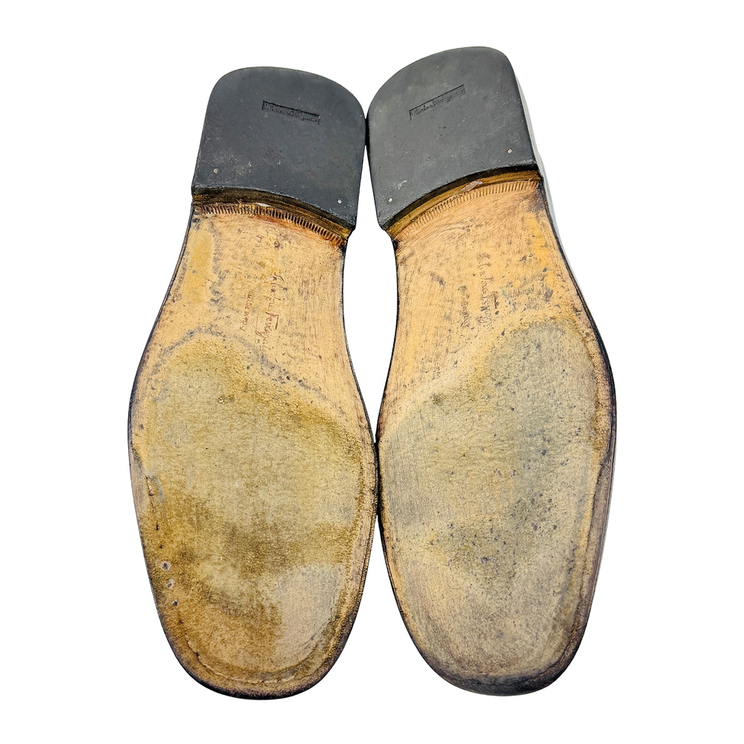 Salvatore Ferragamo Black Gancini Bit Loafers (Size 42.5)