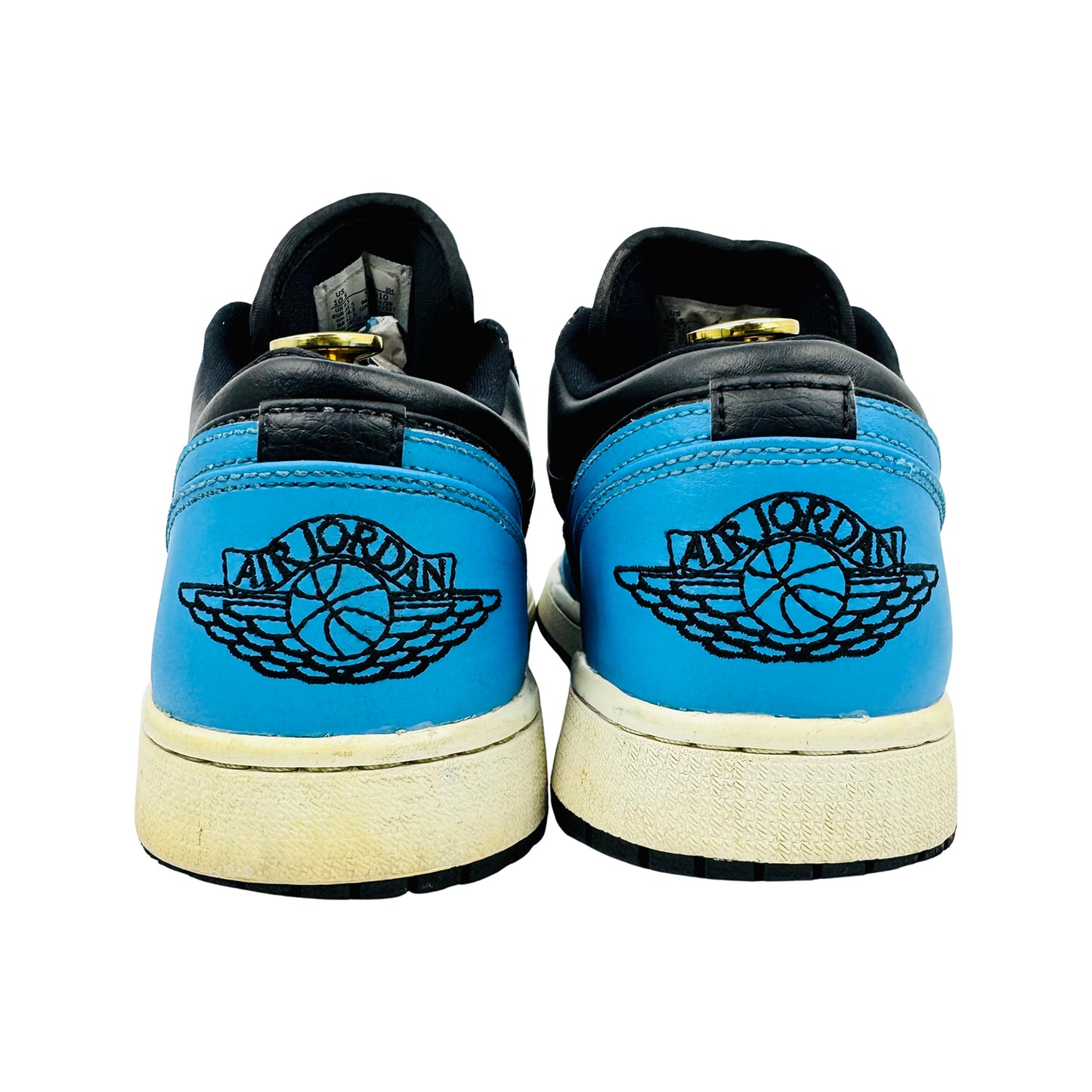 Nike Air Jordan 1 low 'Laser Blue' Sneakers (Size 44.5) - 553558-410