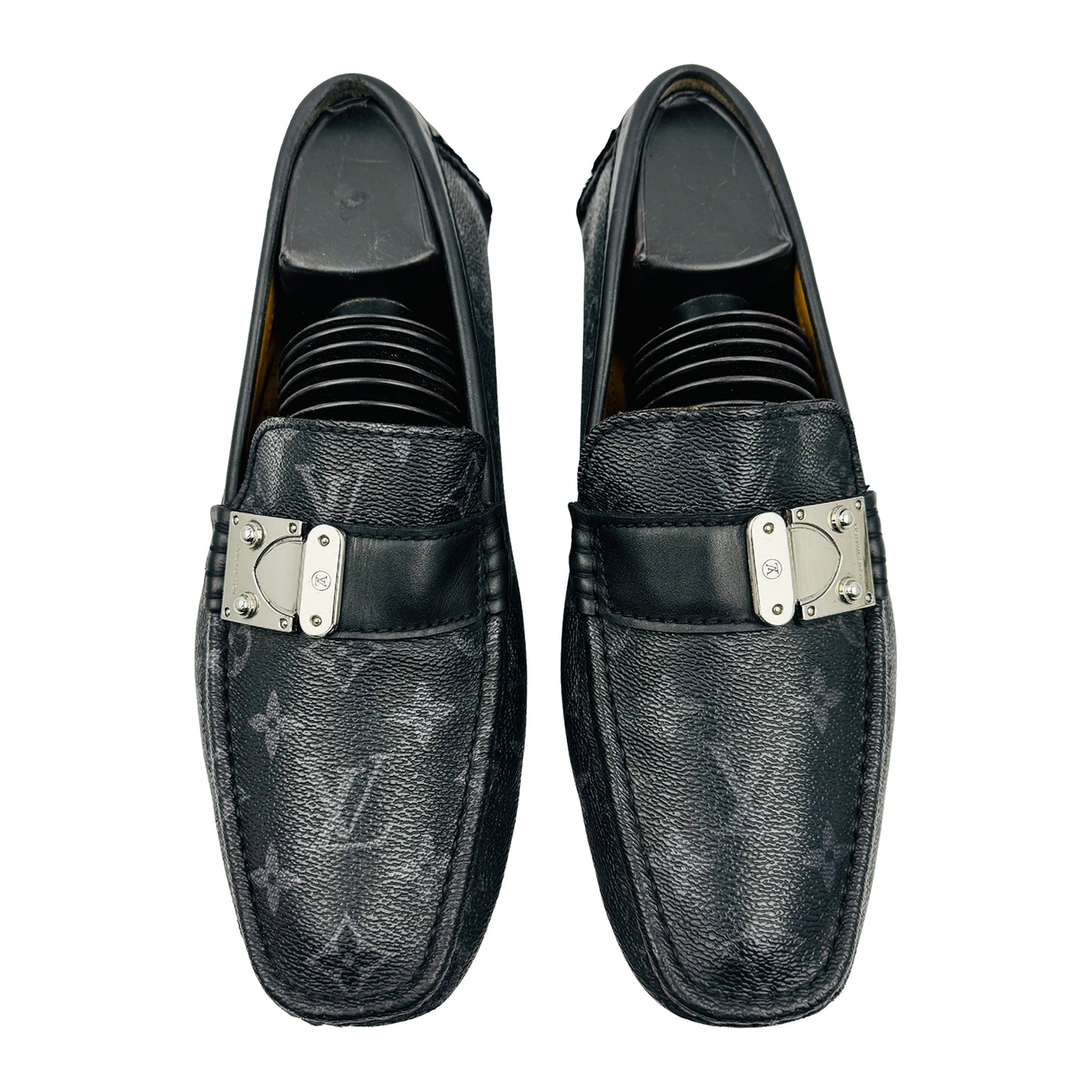 Louis Vuitton S Lock LV Monogram Driving Loafers (Size 40/40.5)