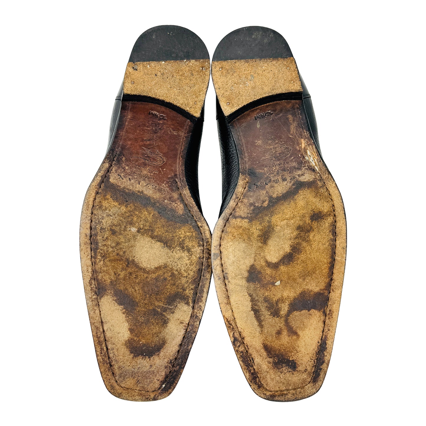 Mezlan Men's Black Alligator Leather Loafers (Size 44)