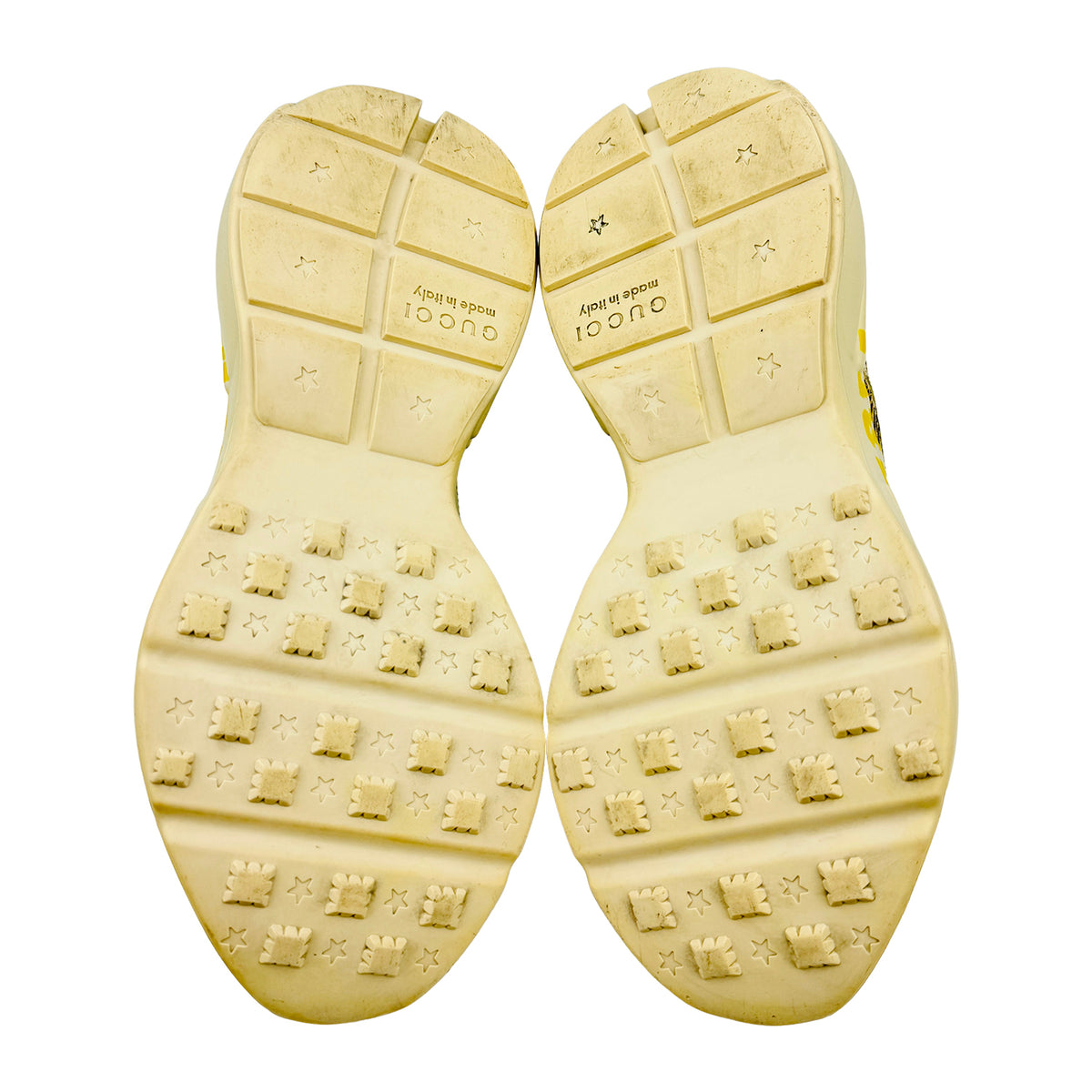 Gucci Rhyton Tiger Ivory Sneakers (Size 41/41.5) - 687611 DRW00 9522