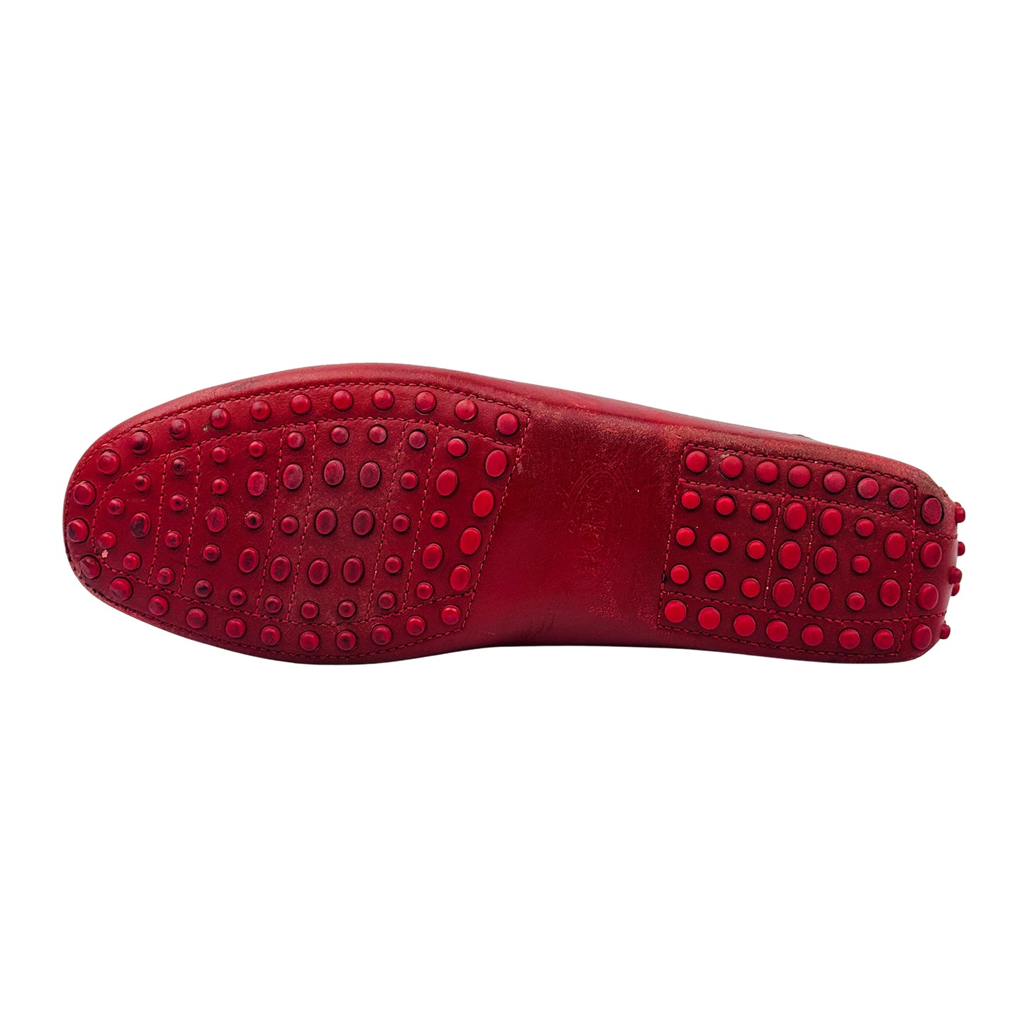 Tod's for Ferrari Gommino 'Red Black' Penny Loafers (Size 42/42.5)