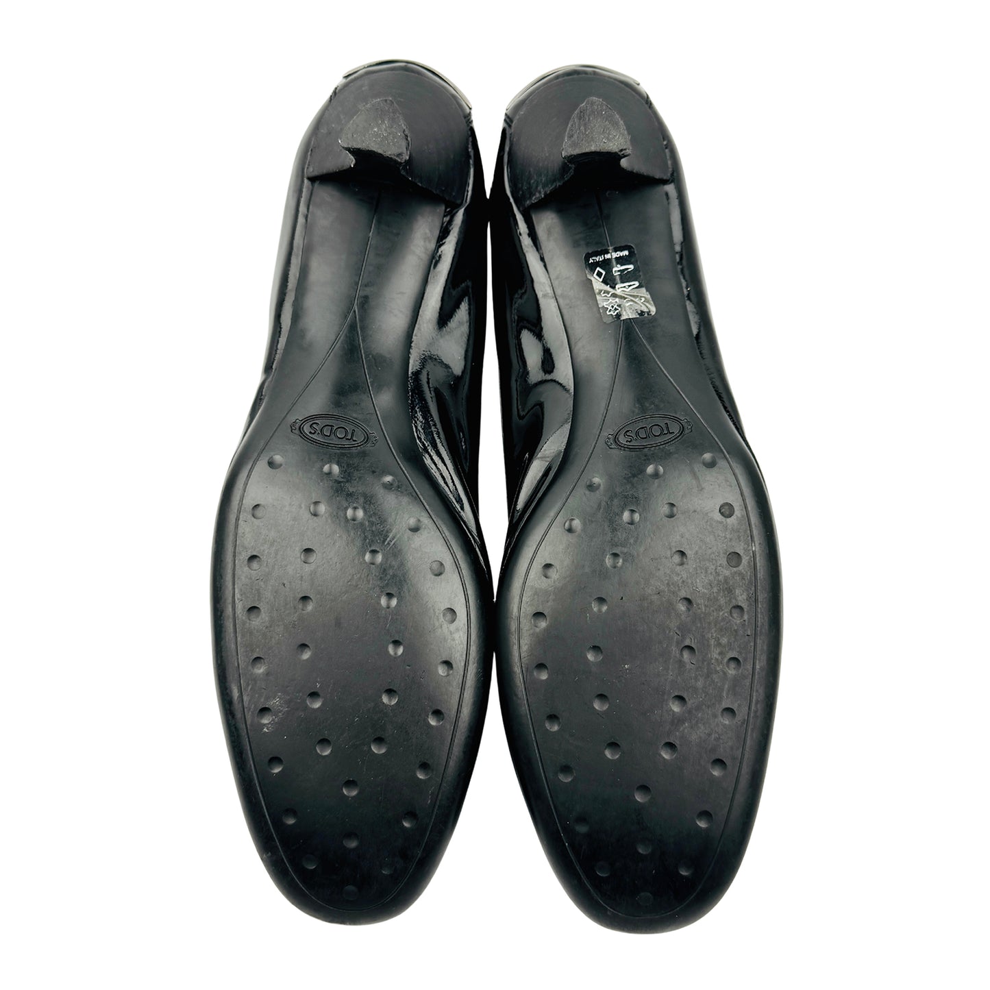 Tod's Women's Black Kitten Heel Pumps (Size 38.5)