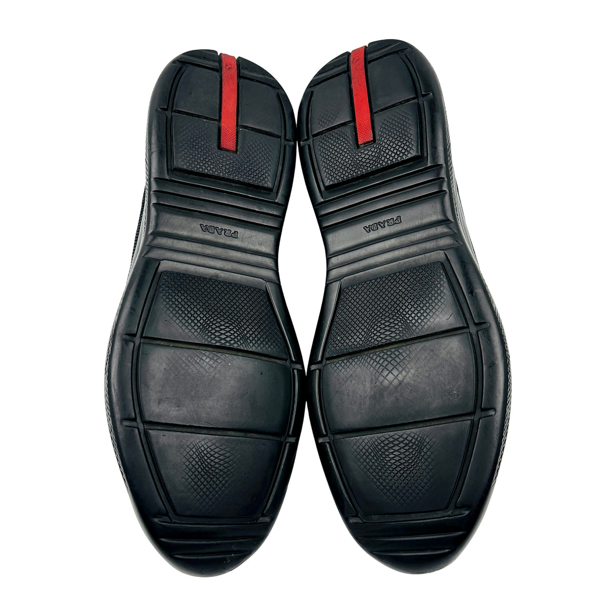 Prada America’s Cup Black Leather Sneakers (Size 46) - 4E3400