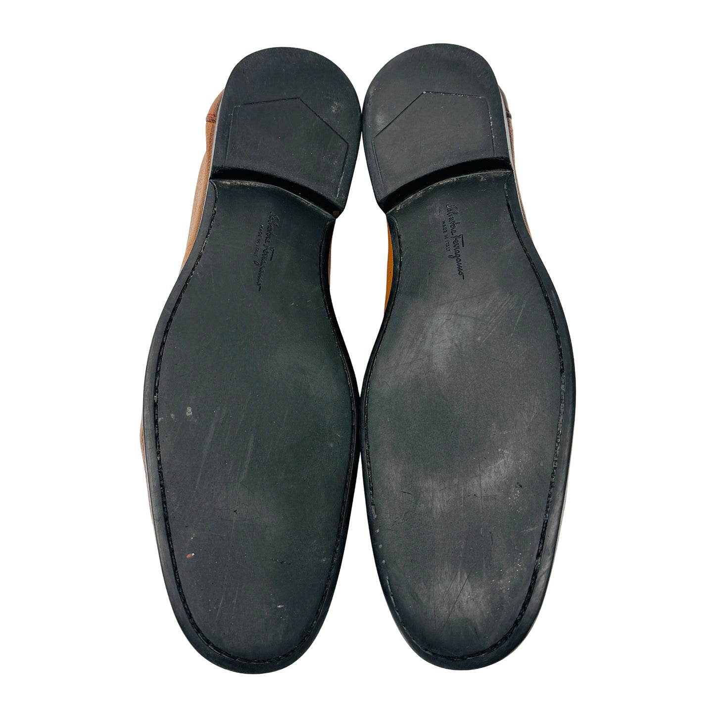 Salvatore Ferragamo Grandioso Gancini Bit Loafers (Size 44)