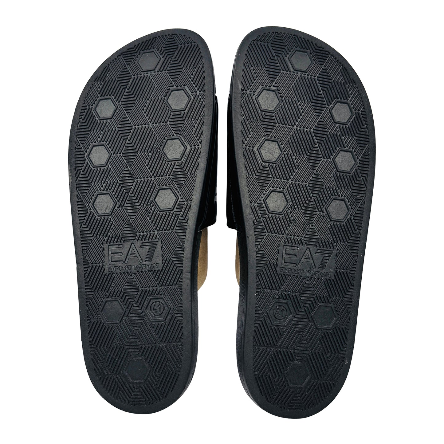 Emporio Armani Men's EA7 Beach Slides (Size 42)