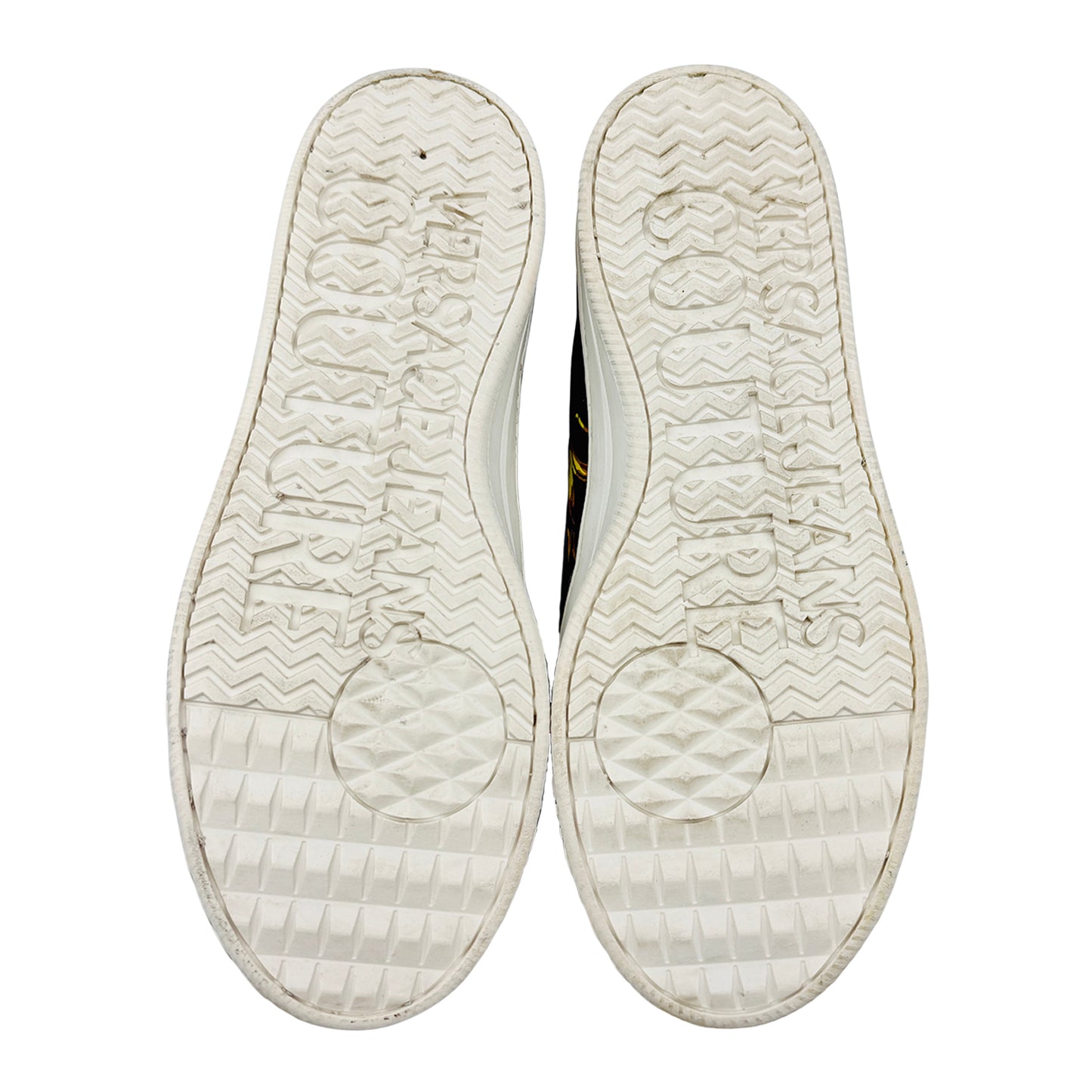 Versace Jeans Couture Baroque Print Leather Sneakers (Size 40) - 72VA3SKA