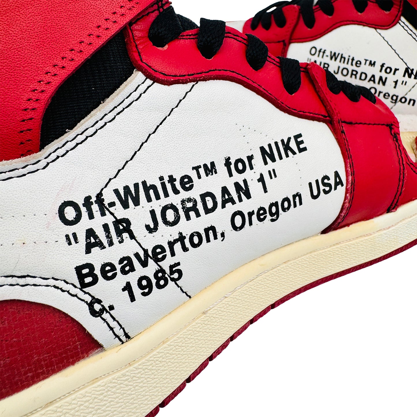 Nike Off-White X Air Jordan 1 Retro High Sneakers (Size 43) - AA3834-101