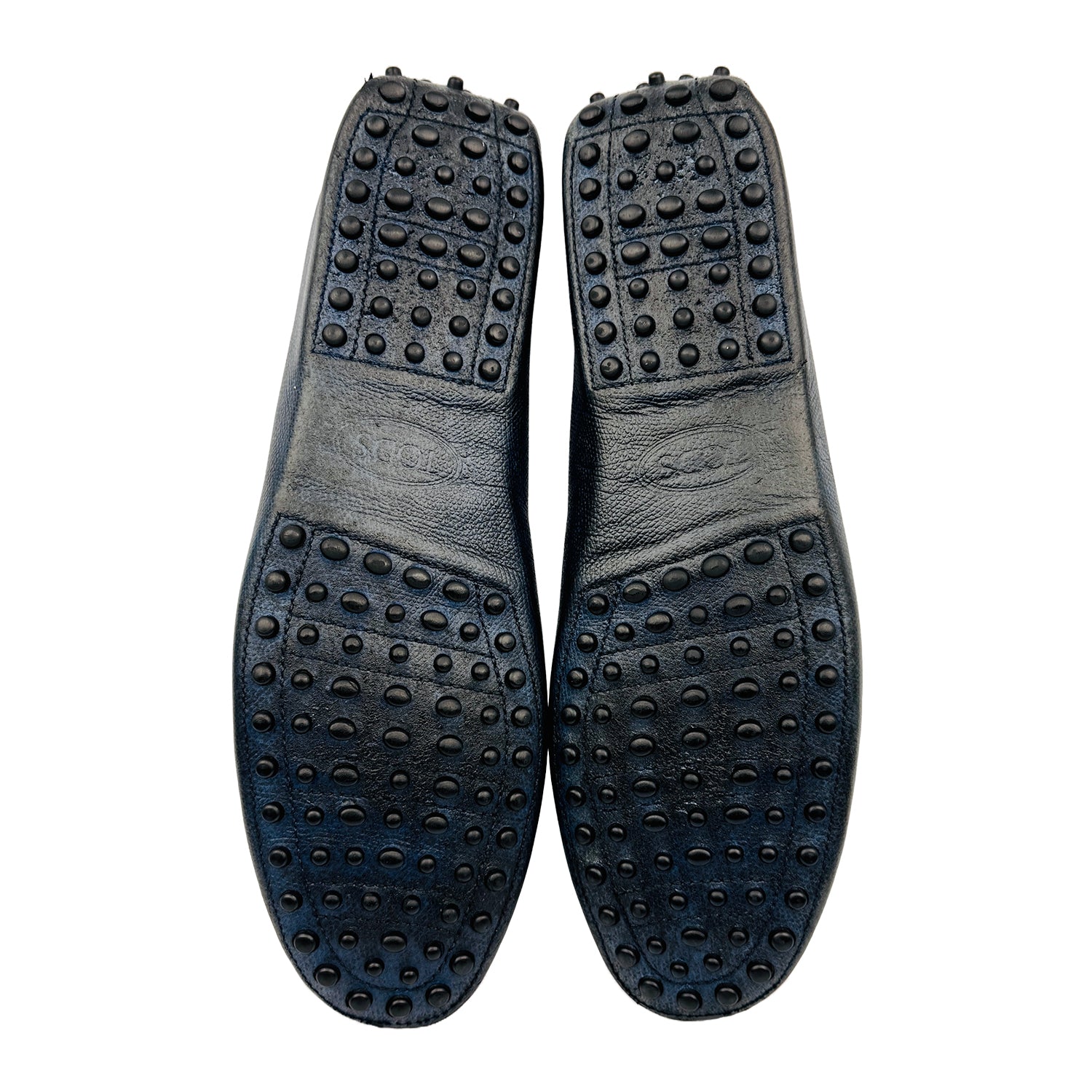 Outsole image of Tod's Men's Blue Gommino Loafers (Size 43.5/44) - XXM64C00640D90B999