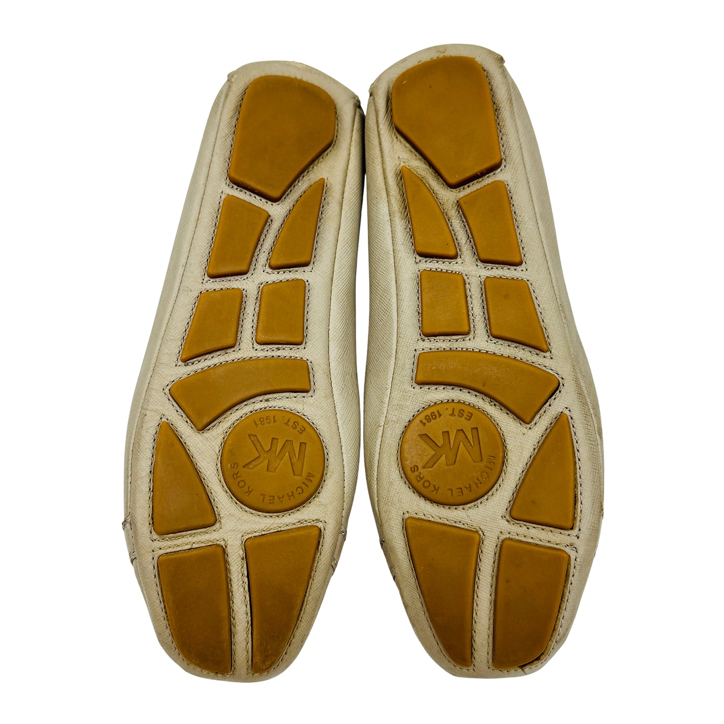 Michael Kors Fulton Light Beige Loafers (Size 37)