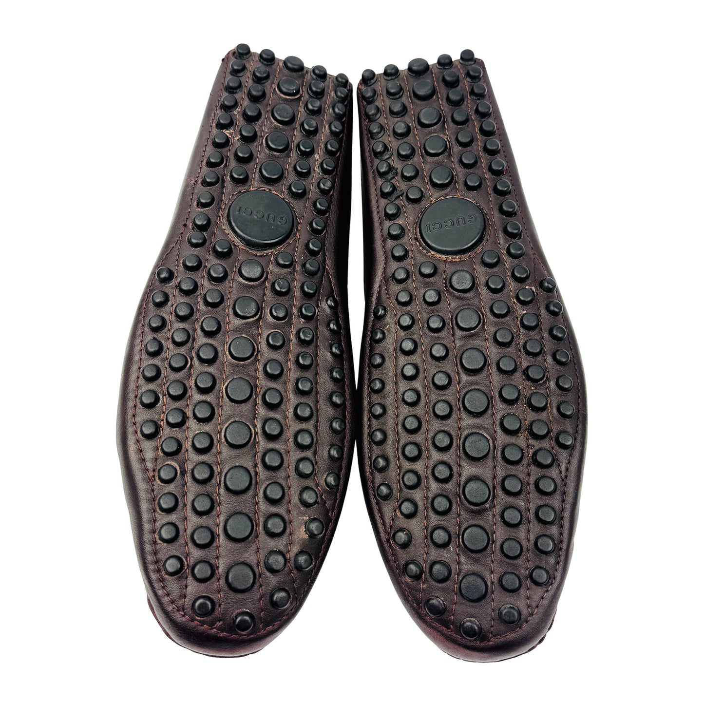 Gucci GG Supreme Web Driver Loafers (Size 42.5)