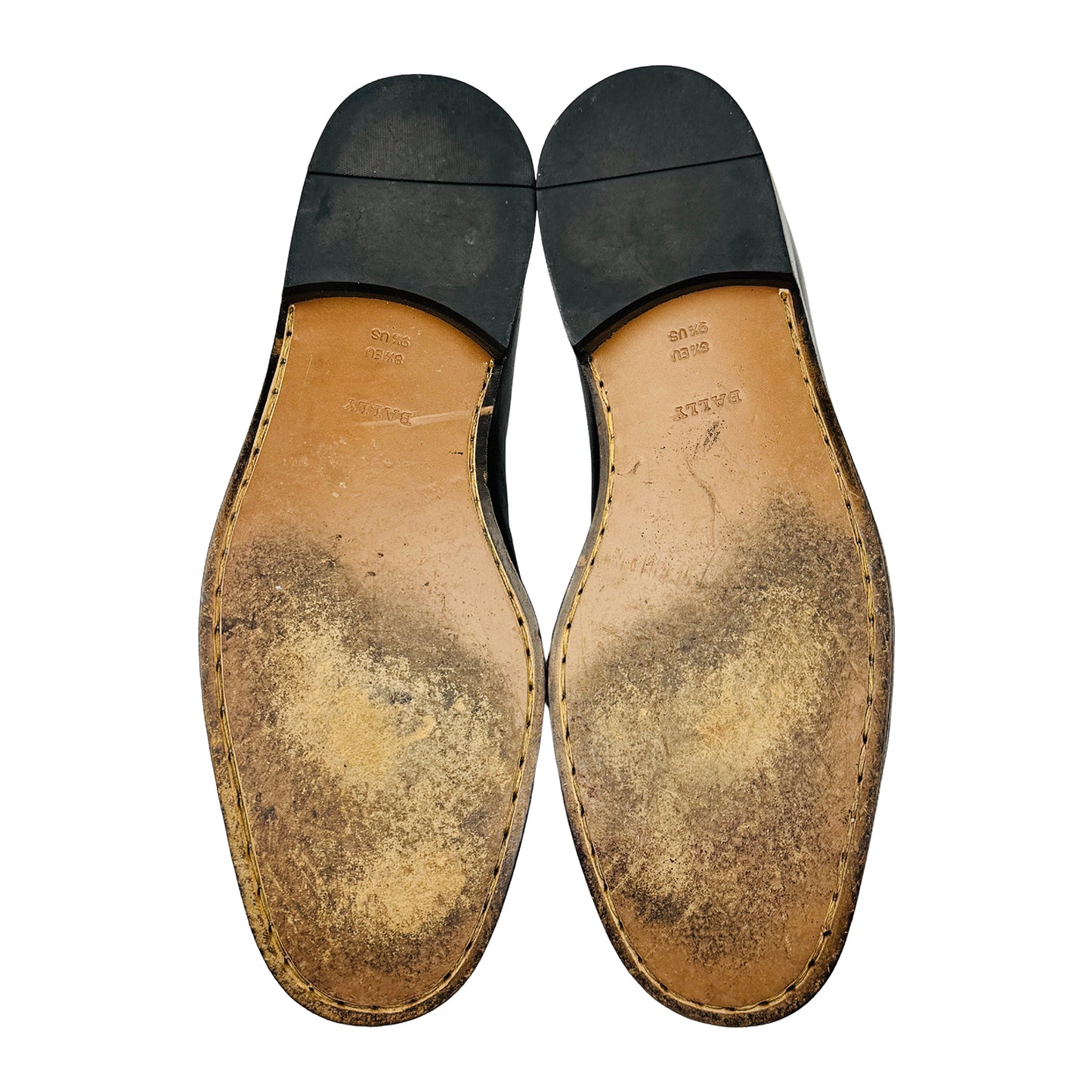 Bally Men's Brown Leather Swiss Made Loafers (Size 42.5)