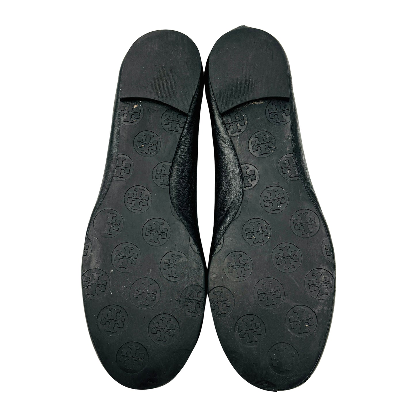 Tory Burch Reva Black Ballet Flats (Size 38/38.5)