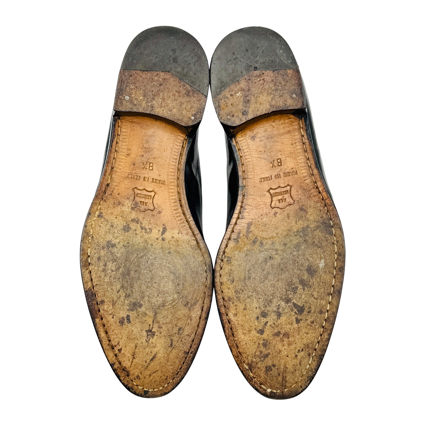 Church’s Men's Black Leather Penny Loafers (Size 42.5)