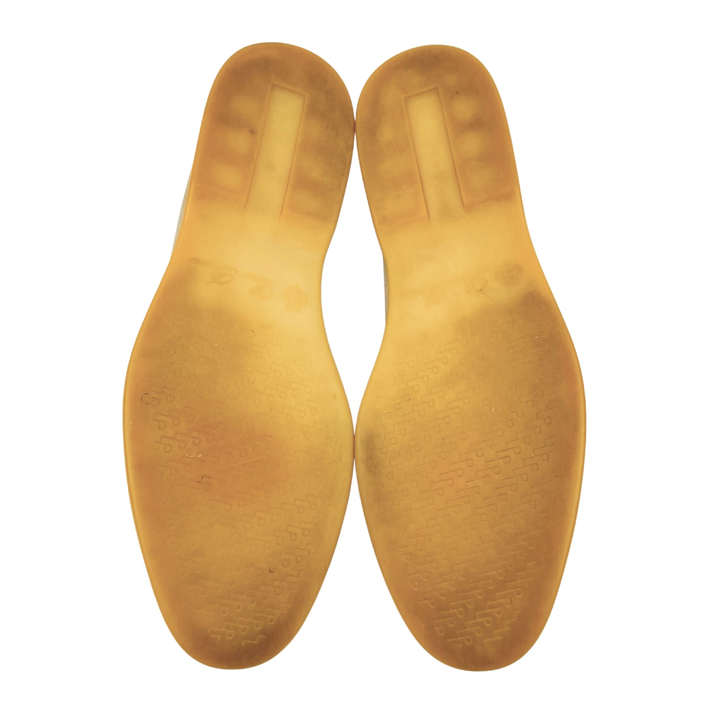 Loro Piana Summer Charms Walk Beige Loafers (Size 39) - L 53762