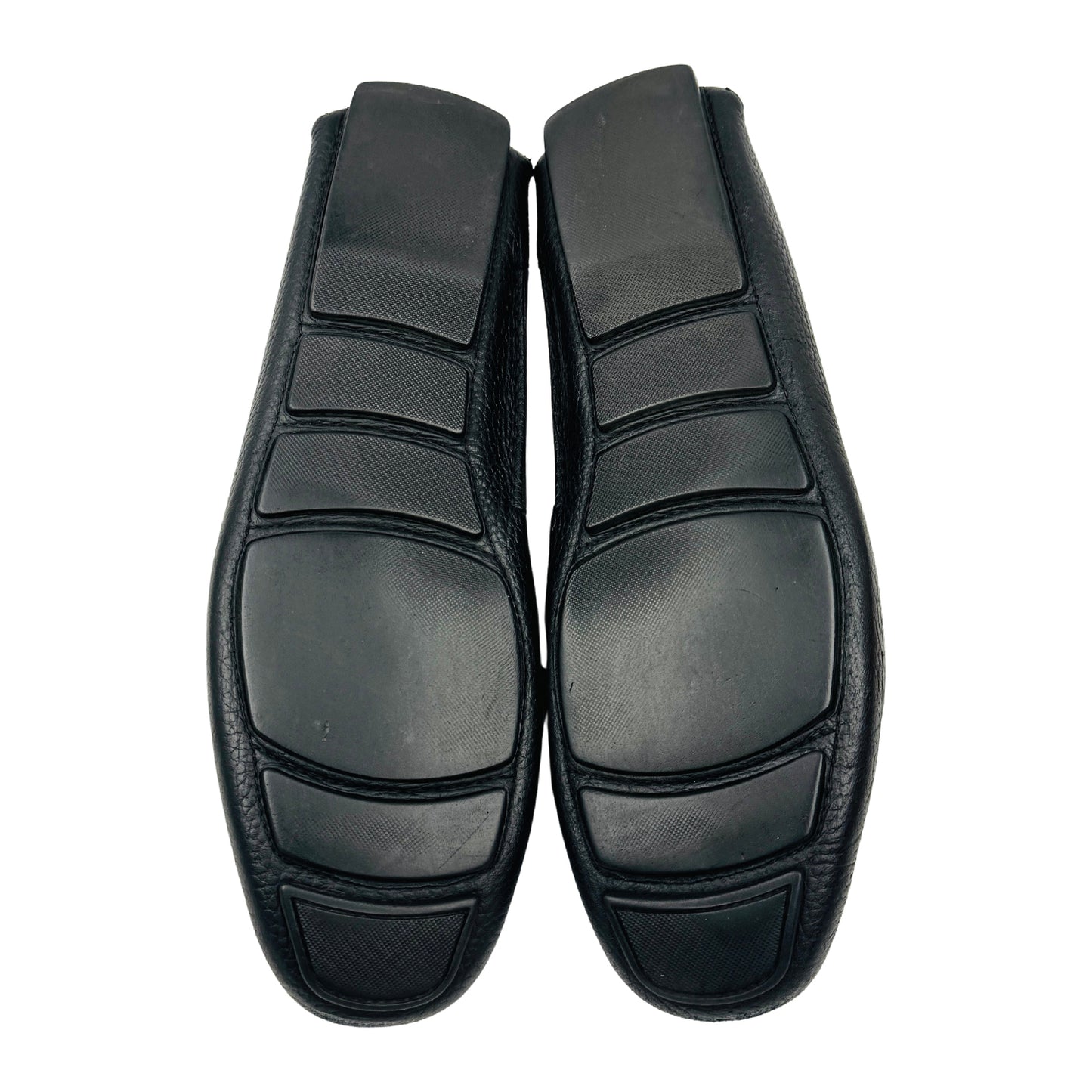 Bally Men's Black Leather Driving Loafers (Size 43.5)